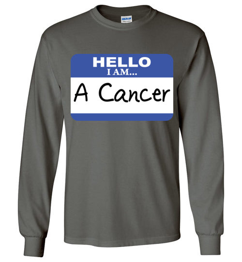 A Cancer. Adult. LS Tshirt