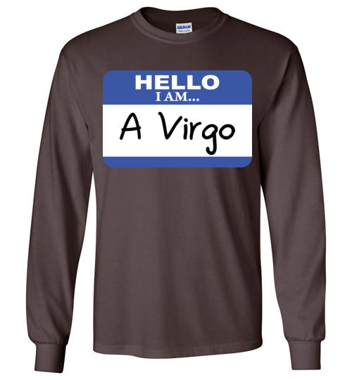 A Virgo. Adult. LS Tshirt