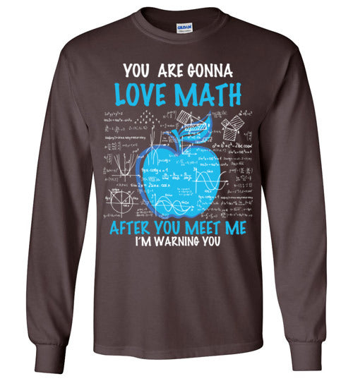 Love Math. LS Tshirt