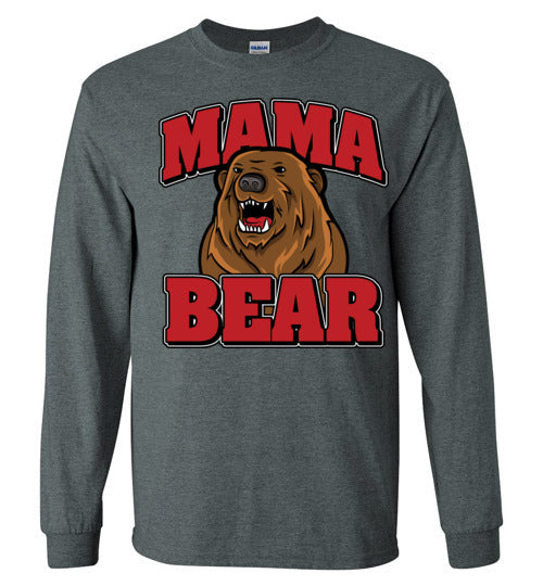 Mama Bear. Adult. LS Tshirt