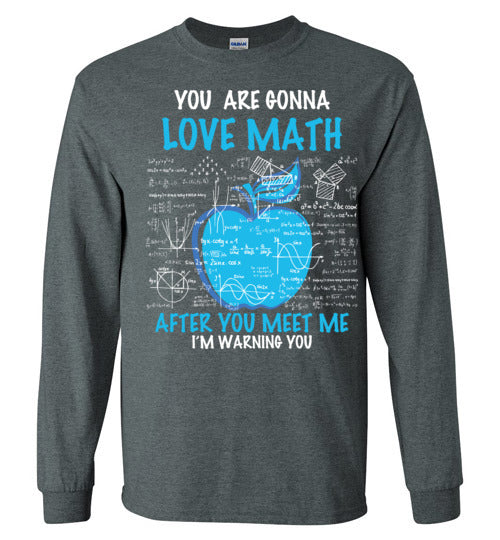 Love Math. LS Tshirt