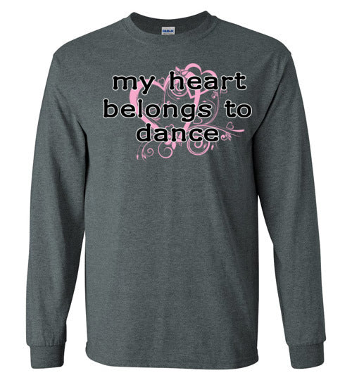 My Heart ... Adult. LS Tshirt