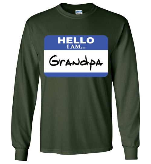 Grandpa. LS Tshirt