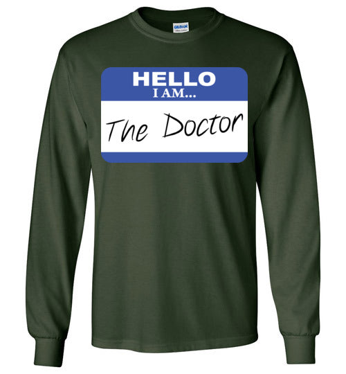 The Doctor. Adult. LS Tshirt