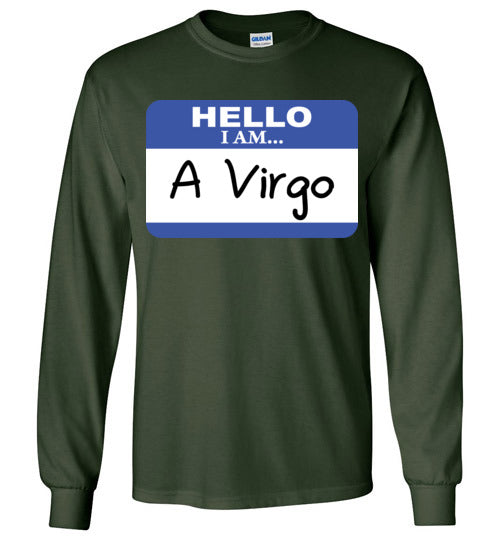 A Virgo. Adult. LS Tshirt