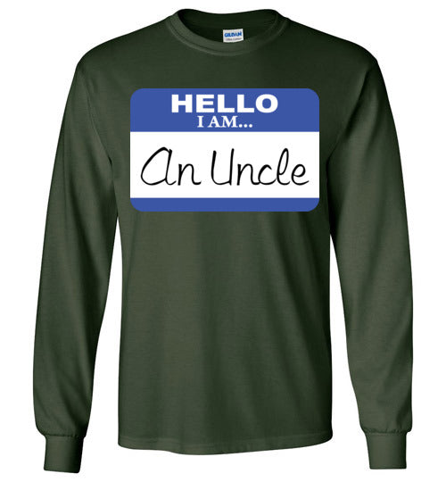 An Uncle. Adult. LS Tshirt