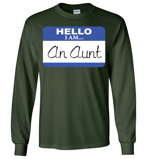 An Aunt. Adult. LS Tshirt