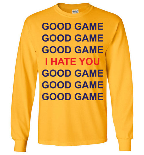Good Game. Adult. LS Tshirt
