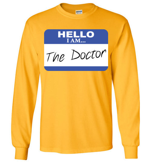 The Doctor. Adult. LS Tshirt
