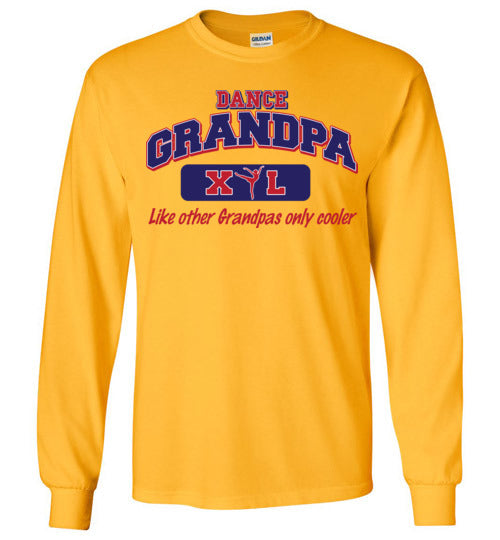 Dance Grandpa. Adult. LS Tshirt