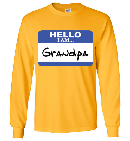 Grandpa. LS Tshirt