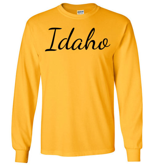 Idaho. Adult. LS Tshirt
