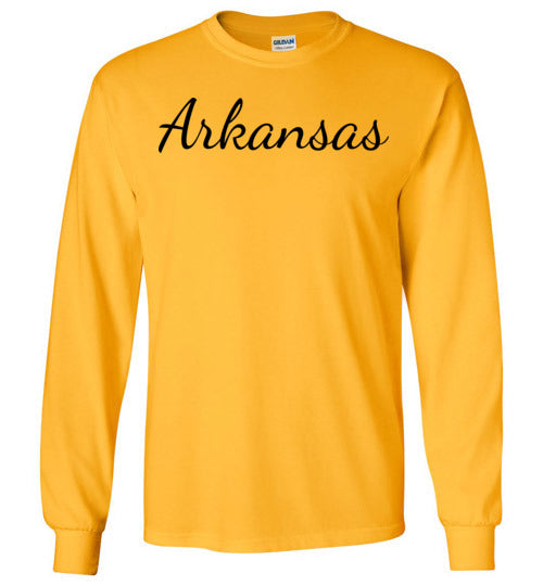 Arkansas. Adult. LS Tshirt