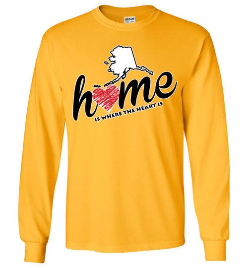 Alaska Home. Adult. LS Tshirt