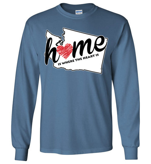 Washington Home. Adult. LS Tshirt