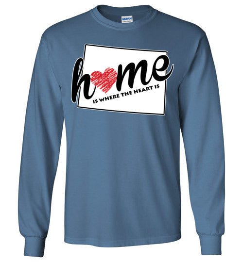 Colorado Home. Adult. LS Tshirt