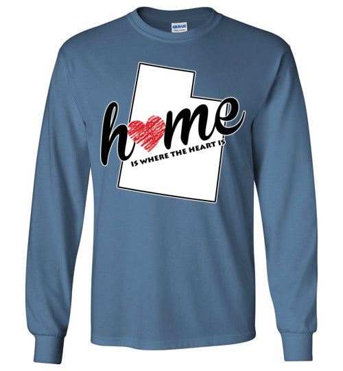 Utah Home. Adult. LS Tshirt