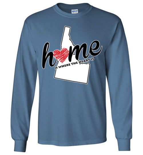 Idaho Home. Adult. LS Tshirt