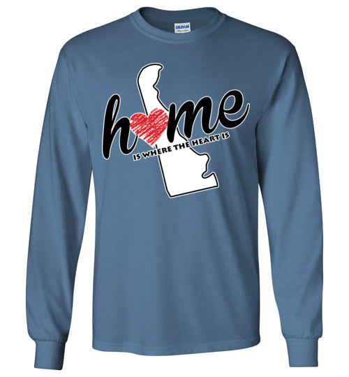 Delaware Home. Adult. LS Tshirt