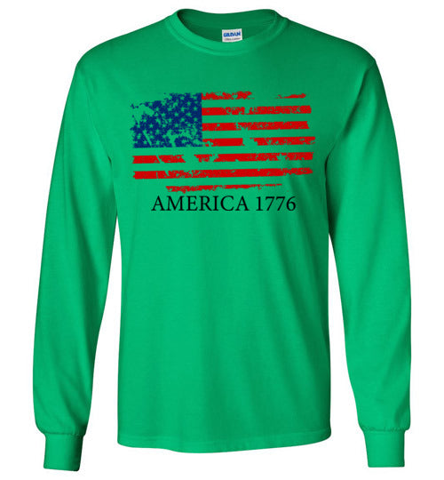 America 1776. Youth. LS Tshirt