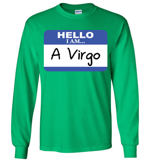 A Virgo. Adult. LS Tshirt