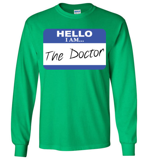 The Doctor. Adult. LS Tshirt