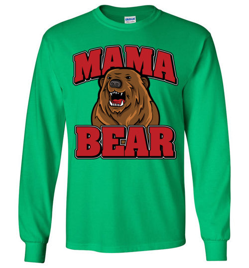 Mama Bear. Adult. LS Tshirt