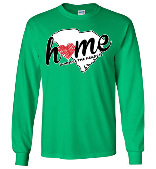 South Carolina Home. Adult. LS Shirt
