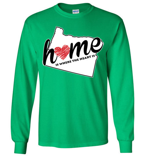 Oregon Home. Adult. LS Tshirt