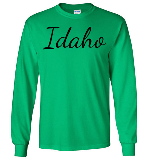 Idaho. Adult. LS Tshirt