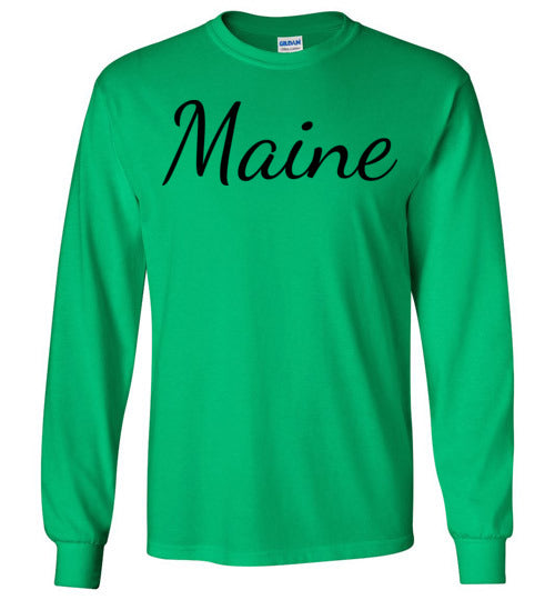 Maine. Youth. LS Tshirt