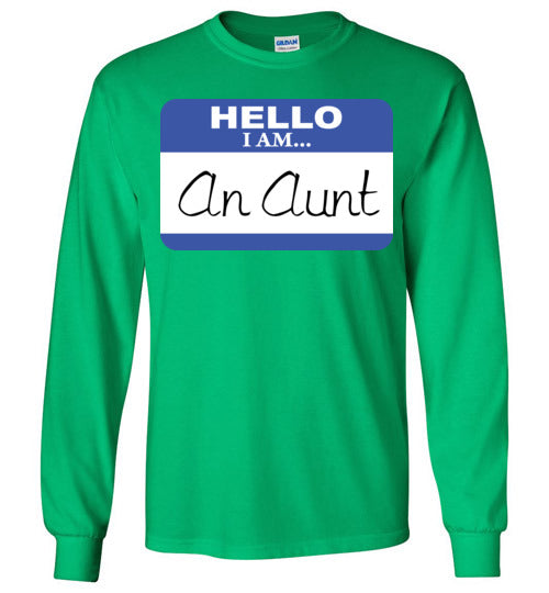 An Aunt. Adult. LS Tshirt
