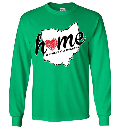 Ohio Home. Youth. LS Tshirt