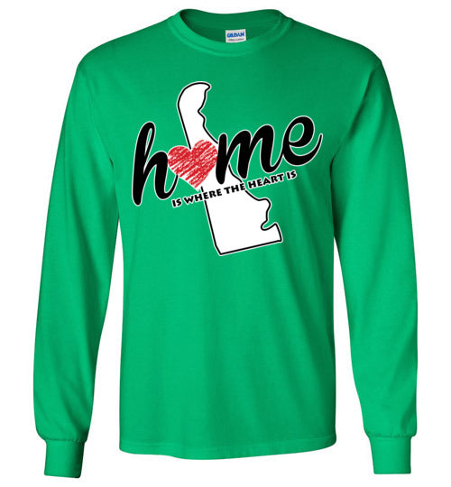 Delaware Home. Adult. LS Tshirt