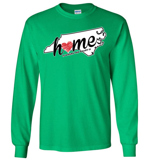 North Carolina Home. Youth. LS Tshirt