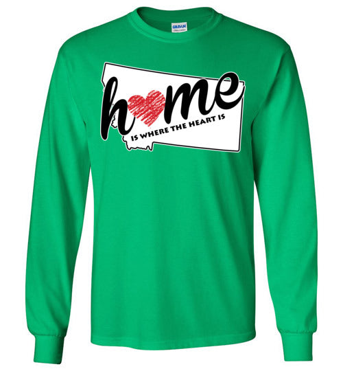 Montana Home. Adult. LS Tshirt