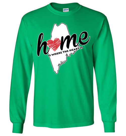 Maine Home. Youth. LS Tshirt