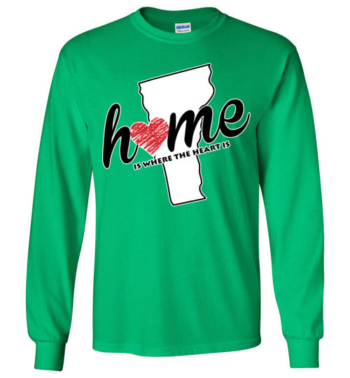 Vermont Home. Adult. LS Tshirt