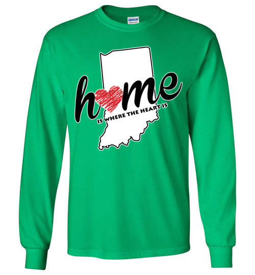Indiana Home. Youth. LS Tshirt