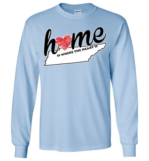 Tennessee Home. Adult. LS Tshirt