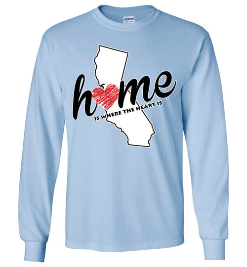 California Home. Adult. LS Tshirt