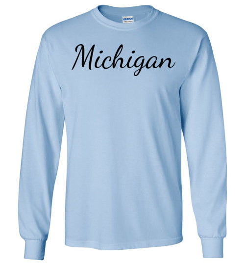 Michigan. Youth. LS Tshirt