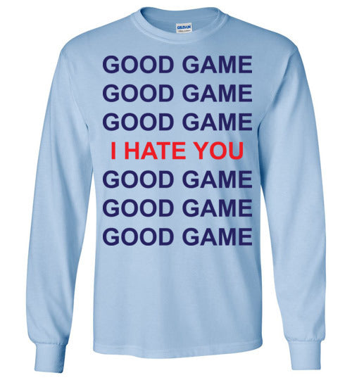 Good Game. Adult. LS Tshirt