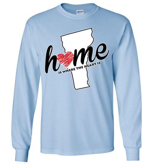 Vermont Home. Adult. LS Tshirt