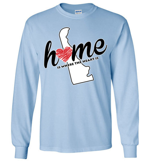 Delaware Home. Adult. LS Tshirt