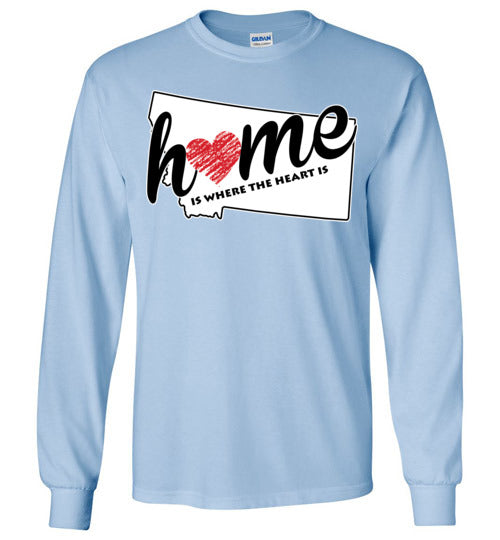 Montana Home. Adult. LS Tshirt