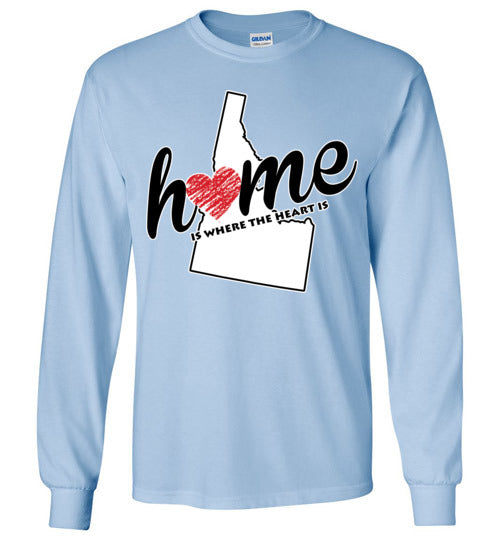 Idaho Home. Adult. LS Tshirt