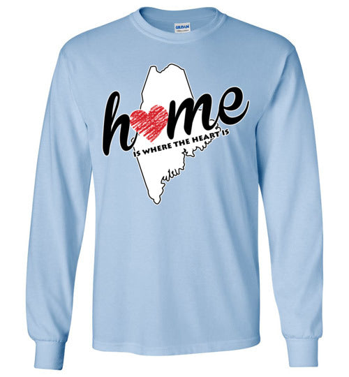 Maine Home. Youth. LS Tshirt