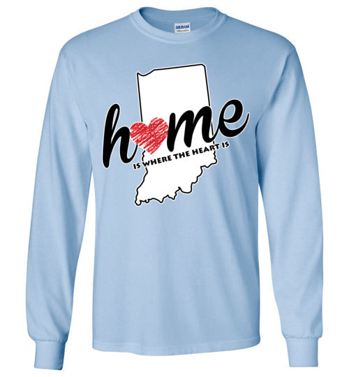 Indiana Home. Youth. LS Tshirt