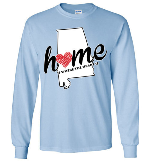 Alabama Home. Youth. LS Tshirts